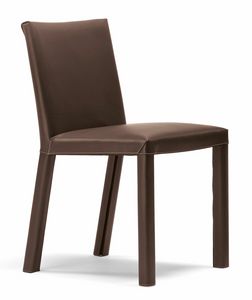 Picture of Trama chair 10.0182, leather dining chair
