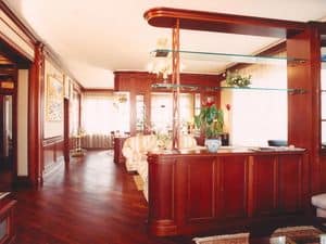 Picture of Partition unit, wooden cabinets