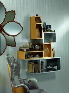 Picture of LB16 Mondrian, elegant bookcases