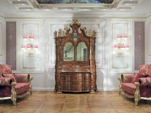Picture of Art. NP 001, furniture with glass shelves