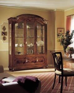 Picture of GRANDUCATO / Showcase with 3 doors, classic style display cabinets