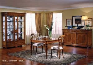Picture of RIALTO / Showcase 2 doors B with the main drive, showcase with wooden structure