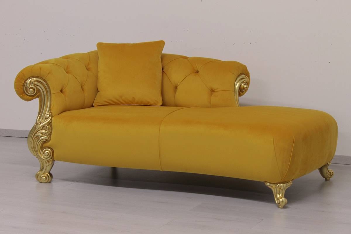 baroque chaise lounge sofa