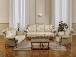 Picture of Estense, stuffed sofa
