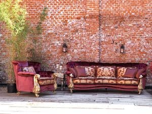 Picture of Orchidea, classic style sofa