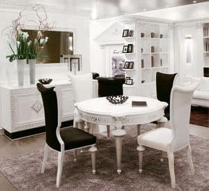 Picture of Table 050, preciously decorated table