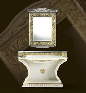 Picture of Mirror Wien, wooden mirror