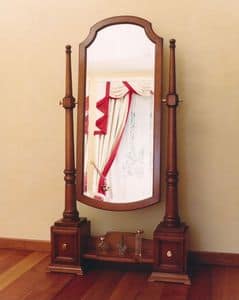 Picture of Toilette, mirrors in wood