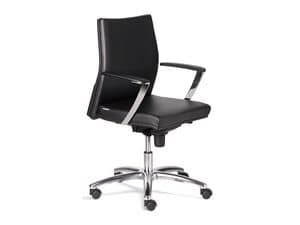 Picture of Althea Low, office chair with castors