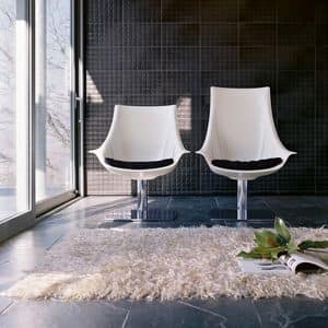 Picture of Lullaby low armchair 25.0021, chair with metal frame