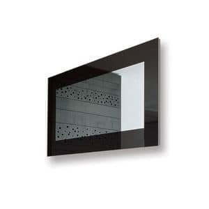 Picture of Boston, mirrors with elaborated frame