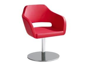 Picture of Round Lavinia, chair with modern lines