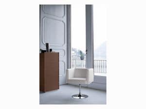 Picture of Suede armchair, padded chairs