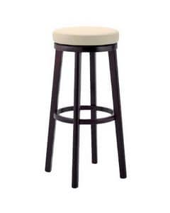 Picture of 297, wooden barstools with classic lines