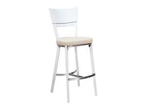 Picture of SG 004, wooden barstool with classic lines