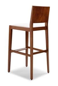 Picture of TONI 473 CI, durable wooden barstools