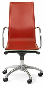 Picture of Micad swivel high chair with armrests 10.0143, ergonomic office chair
