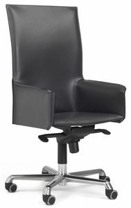 Picture of Pasqualina high swivel armchair 10.0093, office chair with castors