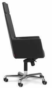Picture of Web armchair president with headrest 10.0114, metal office chair