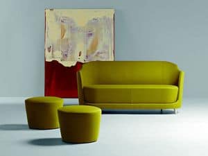Picture of FOLIES - cod. 2207, linear loveseats
