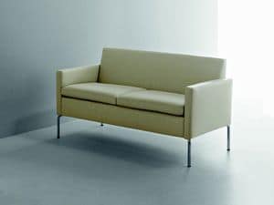 Picture of SOCRATE - cod. 1223N, fabric or leather sofa