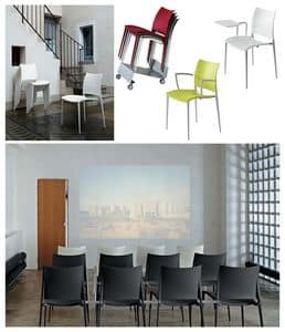 Picture of Sand leather, modern barstool