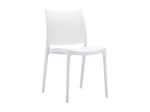 Picture of GS 1007 Maya, linear metal chair