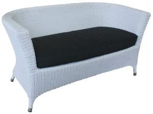 Picture of Bay D white, outdoor sofa