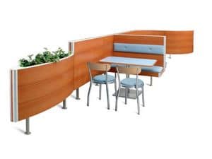 Picture of Modular partitions, multipurpose wall panel