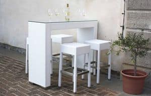 Picture of Harley set, seat and table in natural or synthetic wicker