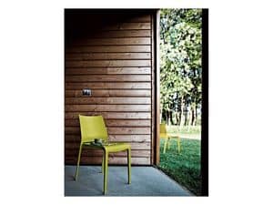 Picture of Riga, plastic chairs