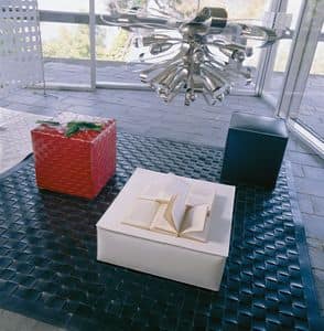 Picture of Low simple pouf 60.0015, upholstered seats