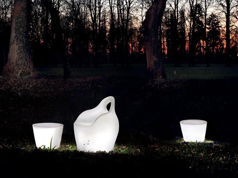 Omnia notte by Domitalia Spa - Garden small table, Modern seat ...
