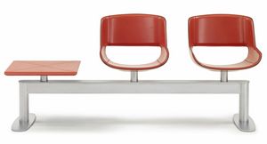Picture of Amaranta waiting area 50.0001 50.0002 50.0003, sectional benches