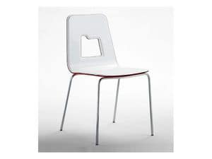 Picture of Feel A2 chair, chairs with upholstered seat