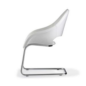 Picture of Palm cantilever, metal base chair