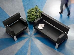 Picture of Auros 52000, armchair with modern lines