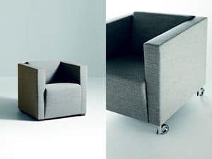 Picture of CUBUS - cod. 2101N - cod. 2104N, stuffed armchairs