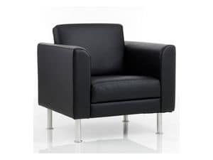 Picture of DOMINO ARMCHAIR, padded chairs
