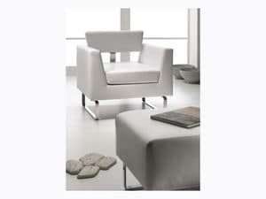 Picture of Fly 01, ample armchair