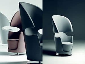 Picture of FOLIES - cod. 2201, padded chair with arms