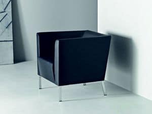 Picture of HOLIDAY - cod.2017, armchairs in leather or fabric