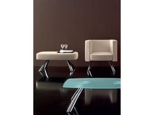Picture of SPIDER armchair, upholstered armchairs