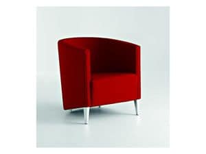 Picture of HILTON - cod. 1244, upholstered armchair