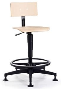 Picture of TECNOLINE TV90 SN3, adjustable barstool