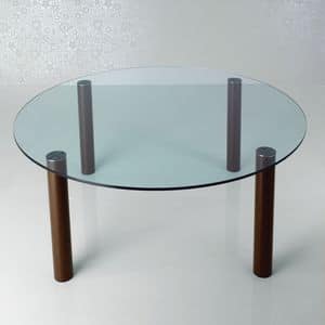 Picture of Fagus round table 40.0023, rounded dining table