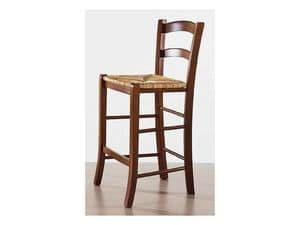 Picture of 199, old style wooden barstool