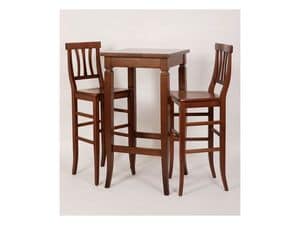 Picture of Bistrot, country wooden barstools
