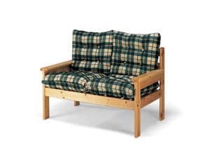 Picture of Creta 2p, wooden sofa