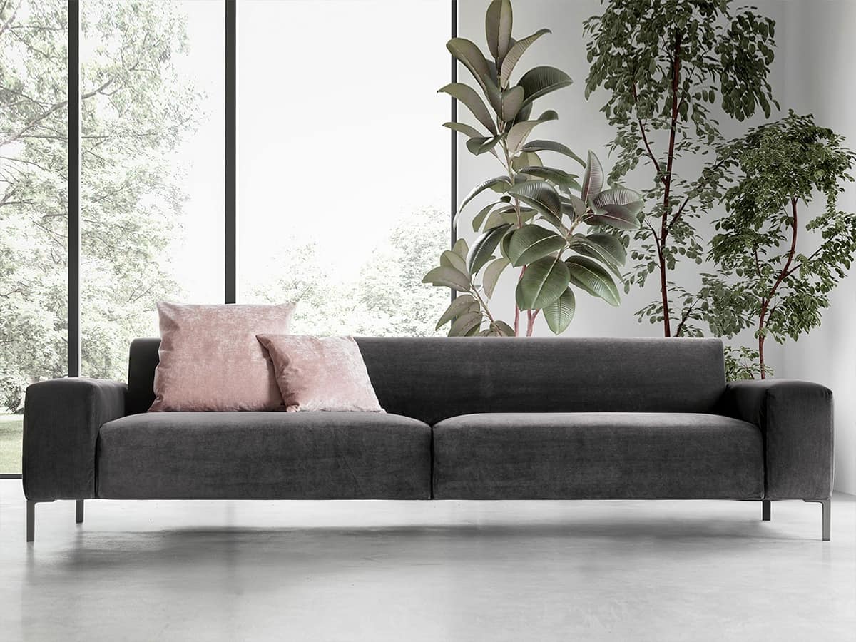 Modular sofa, with a strong visual presence | IDFdesign